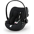 CYBEX Gold Cloud G i-Size Plus infant car seat, Incl. newborn insert, From birth to approx. 24 months, For children from 40 cm to 87 cm, Max. 13 kg, Moon Black