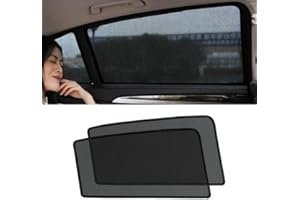 MBROS Tendine Parasole Finestrini Laterali per Audi A3 Sportback (8Y) 2021 2022 2023-, Anti-Zanzara Antipolvere Protezione Raggi UV Ombreggiatura Rete Auto Tendine Parasole,2 Rear