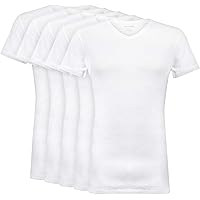 Wallenberg Herren Unterhemd V Ausschnitt halbarm 1-5er Pack