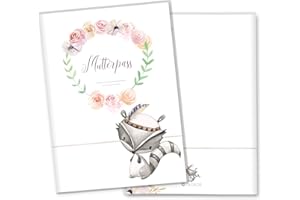 OLGS Dado Custodia Pass Pass Custodia/Dado per bambini 3 pezzi Cute Boho bella idea regalo custodia personalizzata con nome