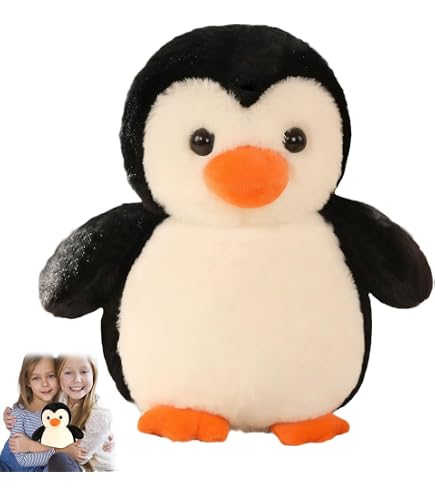Wild Republic Pocketkins Eco Plüschpinguin – 12 Cm, Aus Recycelten Materialien, Kuschelweich