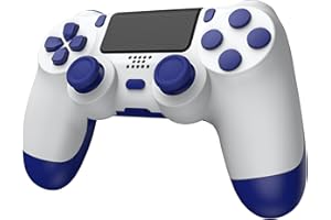 CKXTSH Wireless Controller for PS4, PS4 Controller with with 3.5mm Audio Jack/Dual Vibration/6-Axis Motion Control/Touch Pad, Wireless Controller Compatible with PS4/PS4 Pro/PS4 Slim