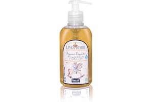 Helan, Linea Bimbi Bio - Duschgel Flüssigseife Hände Gesicht und Körper für Babybad, Duftendes, Sanftes und Beruhigendes Waschgel für Empfindliche Haut mit Kamille und Ringelblume Made in Italy, 300ml