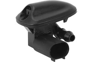 BANAPOY Windshield Washer Nozzle, Windshield Washer Nozzles Jet Heated Set, Automotive Wiper Washer Nozzle Kit Replacement for Hatch F56 F55 Replace 61667410756 61667330654