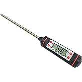 R-TEK® (DEVICE) Digital LCD Cooking Food Meat Probe Kitchen Bbq Thermometer Temperature Test Pen, Instant read