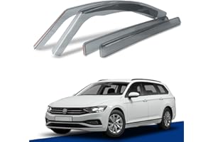 autozen Wind Deflector, Car Wind Deflector for VW Passat B8 2014-on 5 Door Estate/All Track