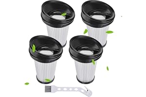 Rebirthcare vch9632 filter für grundig vch9629 vch9630 vch9631 vch9632 vch9832 vch9829 handstaubsauger filter hepa filter ersatzfilter ersatzteile ustauschfilter,ersetzen sie # 9178008590 4 stück