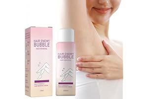 NURVIDIS Haarentfernungsspray, Body Enthaarungsspray, Semipermanentes Haarentfernungsspray, Hair Removal Cream Spray, Enthaarungsspray Für Frauen Und Männer, Sanft Und Nicht Reizend, 100ml(B)