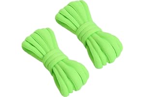 VSUDO Cordones de Zapatos Deportivos Ovalados para Zapatillas, Cordones para Zapatillas de Baloncesto, Cordones Zapatos Deportivas, Deportivas Zapatos Cordones para Hombre o Mujer