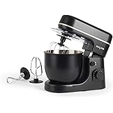Salter Alchemy Stand Mixer - Electric Baking Whisk, 8 Speeds & Pulse Setting, 5 Litre Mixing Bowl, Planetary Mixing Action, R