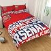 Produktbild Arsenal F.C. Bettwäsche-Set für Doppelbett, IP, offizieller Merchandise-Artikel