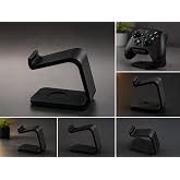 Modern Oyun Kumandası Standı &ndash; Masa&uuml;st&uuml; Gamepad Tutucu ve D&uuml;zenleyici | D&uuml;zenleyici Aksesuar, Siyah Renk, Kompakt Tasarım, Ma