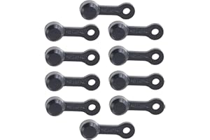 Sharplace 10 Pezzi Tappi in Gomma per spurgo Freno Bici Tappo Antipolvere Cappuccio per sfiato Freno per Auto e Moto - Nero