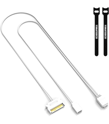 GINTOOYUN Cable de extensión RGB, cable adaptador de conector ARGB