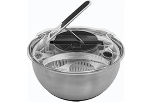 SG SECRET DE GOURMET 5five - escurridor de palanca de acero inoxidable 3,5l