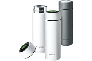 Nuby RapidCool - Kit portatile per biberon, prepara una formula perfetta in 2 minuti | Include: 2 coperchi Rapid Cool con 2 coperchi per termometro digitale, 2 dispenser di polvere e fiaschetta