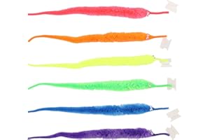 XiXiRan Magic Worm Spielzeug, 12 Stück Süßer Magischer Wurm, Twisty Zauberwurm, Magischer Fuzzy-Wurm, Wurm Katzenspielzeug, Magische Raupe, Bunt Wurm Spielzeug Für Kinder Und Katze