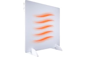 Silvergear® 425W | Pannello Riscaldante a Infrarossi | Riscaldamento a Infrarossi a Risparmio Energetico | con Protezione da Surriscaldamento | Pannelli a Infrarossi