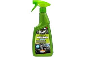 GS27 - Nettoyant Plastiques Protection+ - Nettoie et Redonne l'Aspect du Neuf à tous les types de Plastiques - Film Antistatique et Protection contre les UV - Fabriqué en France - 500 ml