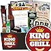 Produktbild King of Grill | Geschenkset Männer | Geschenkset | King of Grill | Männer Paket | Geburtstagsgeschenk grillen | inkl. DDR Kochbuch