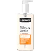 Neutrogena Spot Controlling Facial Cleanser 2% Salicylic Acid (200 ml) | Facial Soap for Acne Prone Skin, Gentle Cleansing Ge