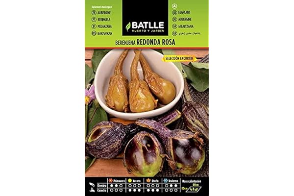 Semillas Batlle Aubergine Ronde Rose sel