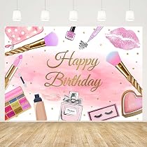 Sfondo Per Festa Di Compleanno 2,1x1,5 M – Rosa Floreale Con Scritta Happy Birthday - 5