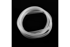 HOPTON Clear Food Grade Hose - 10mm ID x 13mm OD, 3m Length, Plastic Tubing for Beverages, Water, Brewing, Watering Flowers, Industry & Agriculture