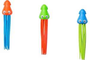 Bestway Speedy Squid zestaw figurek do nurkowania od 3 lat, 3-częściowy zestaw 16,8 x 4,5 x 4,5 cm