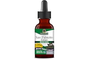 Nature's Answer Saw Palmetto Extract (Sägepalmen-Extrakt), ohne Alkohol, vegane Tropfen, 30ml, Laborgeprüft, Glutenfrei, Sojafrei, Vegetarisch, Ohne Gentechnik