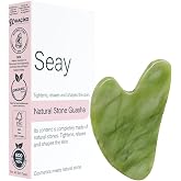 Seay Yeşim Kalp Guasha Y&uuml;z Masaj Aleti Face Roller Premium Face Gua Sha