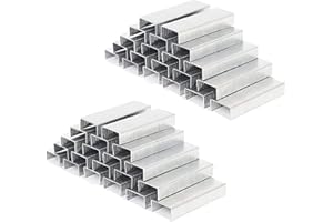 acdokuk 6000 Pcs staples 26/6, staple width 11.5 mm, staple thickness 6 mm, paper and documents, suitable for most conventional staplers, 1000/box, 6 box, 6000 pcs in Tota