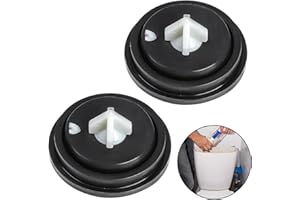 CAISYE 2 szt. Membrany zaworu pływakowego, gumowe i plastikowe uszczelki, uszczelki odpływowe, membrana Float Valve, łatwa naprawa zbiorników toaletowych