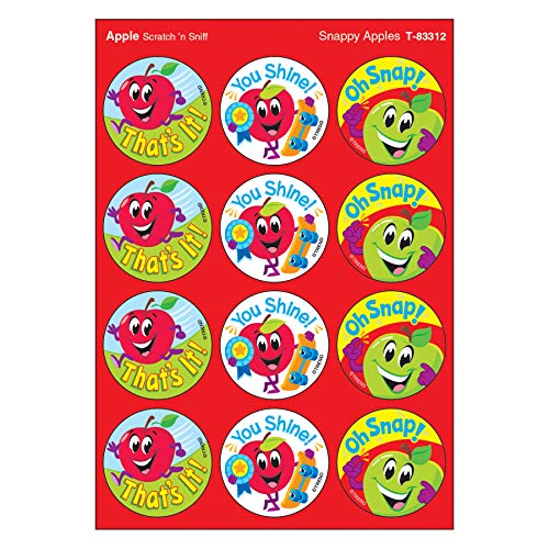 Preisvergleich Produktbild Snappy Apples Aufkleber mit Apfelduft, für Belohnungen