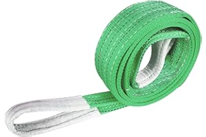 XIMINWZM Adjustable Heavy Duty Lifting Sling Strap, Polyester Webbing Slings, Straps for Movers Flat Loop For Hoisting, Pulling