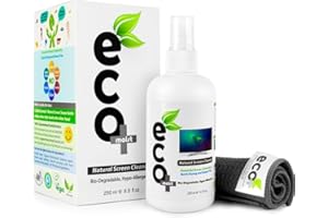 Ecomoist KIT De Nettoyage 250Ml + Serviette en microfibres extra fines 100% de fines herbes Aucun produit chimi