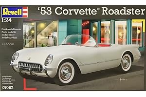 Revell – 53 Corvette Roadster voiture Kit de modèle en plastique