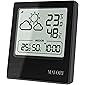 MAVORI® Wetterstation Funk mit Außensensor und Wettervorhersage | Hygrometer und Thermometer innen/aussen mit genauen…