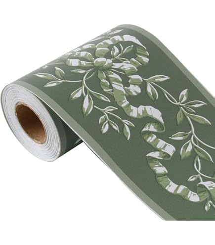 Eukalyptusgrüne Pinnwand-Bordüre, 15,8 M Rolle, 7,6 Cm Breit – Gewellte Papierbordüre Für Klassenzimmer-Deko & DIY-Projekte