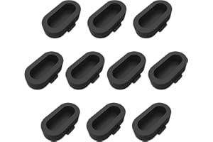 TUCANA Wtyczki przeciwpyłowe kompatybilne z Fenix 7/7S/7X Plus/6S 6 6X 5/5S/5X, silikonowa wtyczka przeciwpyłowa do Garmin Venu 2, Vivoactive 3/4, Instinct 2, Forerunner 935/45S/245/945 (czarne)