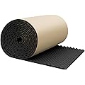 Panneaux insonorisants pour murs - Panneaux insonorisants - Panneaux acoustiques absorbant le bruit - Barrière acoustique autocollante pour studios de voiture - Rembourrage isolant acoustique étanche