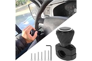 JNNJ Bouton De Volant Universel Pour Voiture, Bouton De Volant Universel Pour Voiture, Bouton D'aide Au Volant Pour Commande Flexible, Convient Aux Voitures, Camions, Tracteurs, Tondeuses, Chariots