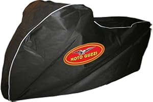DUSTOFF COVERS Traspirante per interni da motocicletta copertura antipolvere adatto moto Guzzi V7
