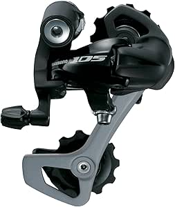 Shimano 105 RD-5701 Schaltwerk 10-fach schwarz Ausführung mittellanger ...