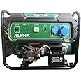 AK POWER SERVICE ALPHA CLASSIC A9500-7500W Self Start Generator Green With 1 year warranty