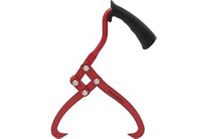 Sägenspezi Handpackzange bis 100 kg Stammheber Holzgreifer Greifzange Packzange Verladehilfe Holzzange Holzhaken Handhebehaken Schleppzange