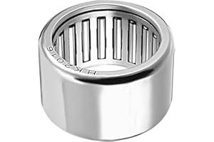 Kozelo 1Pz Cuscinetti a Rullini Hk2016 - [20mm Diametro Foro x 26mm Diametro Esterno x 16mm Larghezza] A Gabbia Aperta Attrezzature Agricole e da Costruzione, Acciaio Al Cromo Gcr67