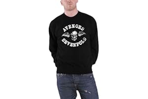 Avenged Sevenfold Sweatshirt Classic Death Bat Band Logo offiziell Herren Nue