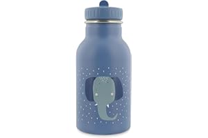 Trixie Baby Trixie - Gourde Isotherme pour Enfants en Acier Inoxydable 350ml (Mrs. Elephant)