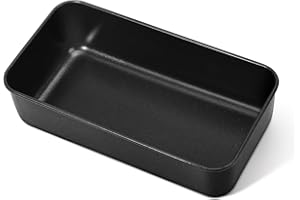 Homikit Forma do pieczenia chleba, ze stali nierdzewnej, z powłoką zapobiegającą przywieraniu, forma do pieczenia chleba, ciasta/tostów, zdrowa i łatwa do czyszczenia, 23,3 x 12,7 x 6,3 cm